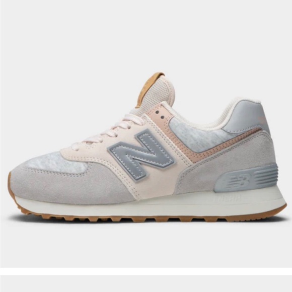 New Balance Shoes - New Balance Sneakers Size 9 Style 574 Pink Blue Gray